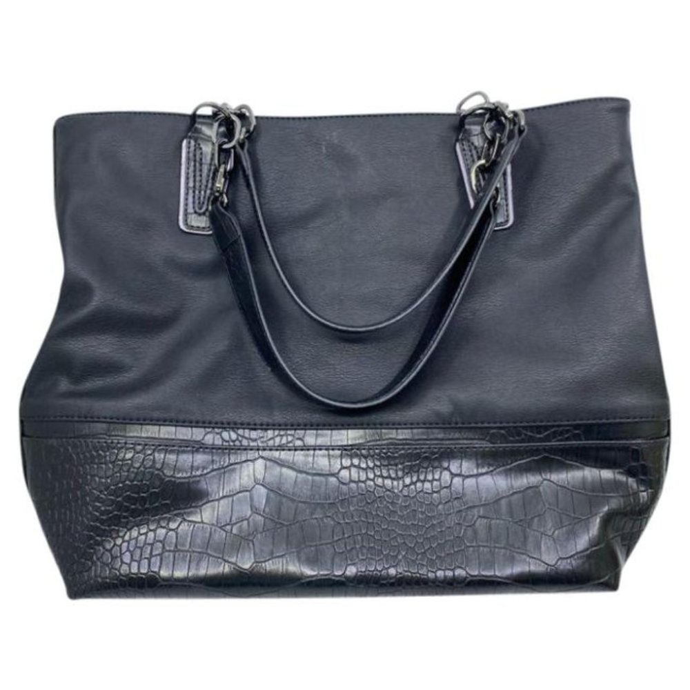 Simply Vera Vera Wang Faux Leather Shoulder Bag - Picture 1 of 10